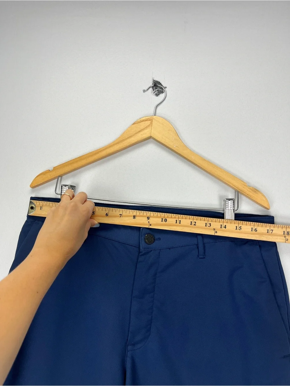 Banana Republic Pants Size 34x32 Navy Blue Performance Wear Golf Sportswear